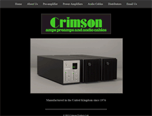 Tablet Screenshot of crimsonelectronics.com